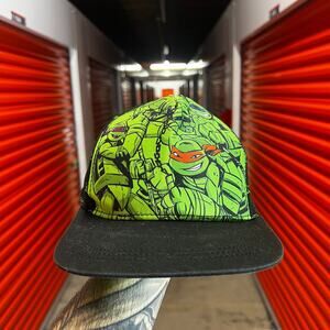 TMNT Teenage Mutant Ninja Turtles Nickelodeon Snapback Hat
